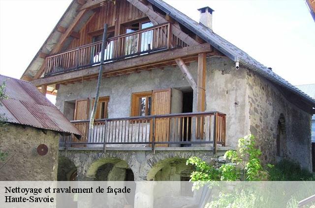 Nettoyage et ravalement de façade Haute-Savoie 