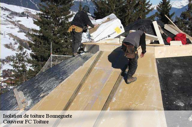 Isolation de toiture  bonneguete-74150 Couvreur FC Toiture