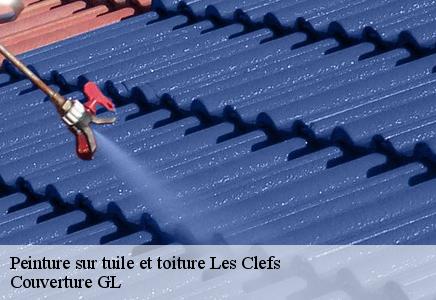 Peinture sur tuile et toiture les-clefs-74230 Couvreur FC Toiture