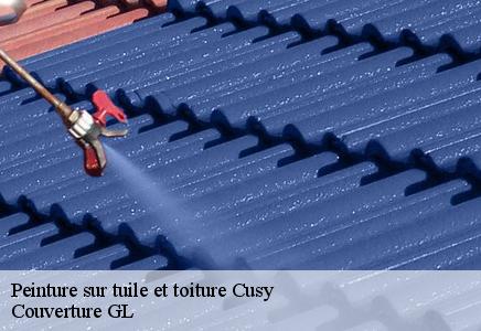 Peinture sur tuile et toiture cusy-74540 Couvreur FC Toiture
