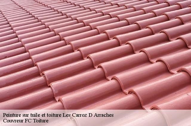 Peinture sur tuile et toiture  les-carroz-d-arraches-74300 Couvreur FC Toiture