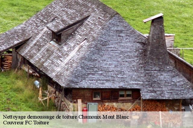Nettoyage demoussage de toiture  chamonix-mont-blanc-74400 Couvreur FC Toiture