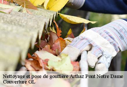 Nettoyage et pose de gouttière arthaz-pont-notre-dame-74380 Couvreur FC Toiture