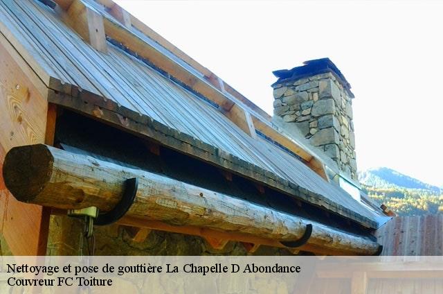 Nettoyage et pose de gouttière  la-chapelle-d-abondance-74360 Couvreur FC Toiture