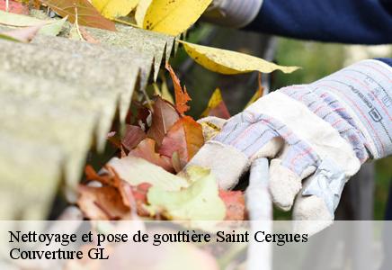 Nettoyage et pose de gouttière saint-cergues-74140 Couvreur FC Toiture