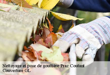 Nettoyage et pose de gouttière praz-coutant-74480 Couvreur FC Toiture
